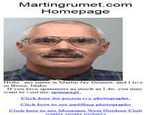 Tablet Screenshot of martingrumet.com